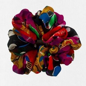*5/$20 or 3/$15* Vintage Large Scarf Hair Scrunchie